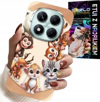 ETUI DO XIAOMI NOTE 14 PRO+ 5G - PLECKI DLA DZIECI W ZWIERZĘTA LEŚNE CASE