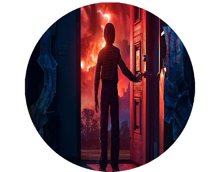 Opłatek na tort Stranger Things zdjęcie 1