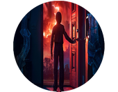 Opłatek na tort Stranger Things