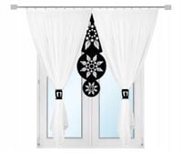 Firana na TARAS BALKON salon MANDALA czar 300x250