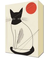 Obraz 20x30cm Czerwony Krąg