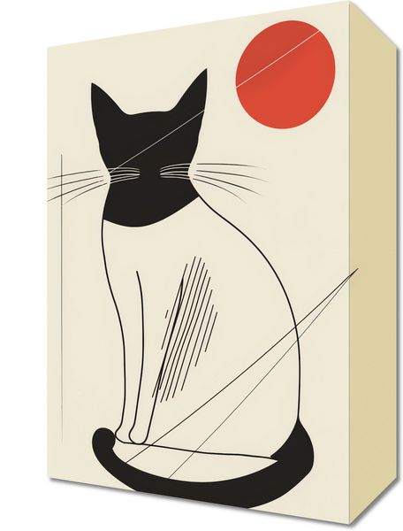 Obraz 20x30cm Czerwony Krąg zdjęcie 1