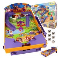 FLIPPER PINBALL GRA ZRĘCZNOŚCIOWA DLA DZIECI STÓŁ DO GRY W FLIPPERA + KULKI
