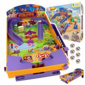 FLIPPER PINBALL GRA ZRĘCZNOŚCIOWA DLA DZIECI STÓŁ DO GRY W FLIPPERA + KULKI