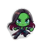 Poduszka Chibi Marvel - Gamora