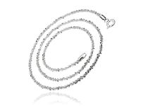 ELEGANCKI SREBRNY ŁAŃCUSZEK MARGHERITA 1.6MM 55CM