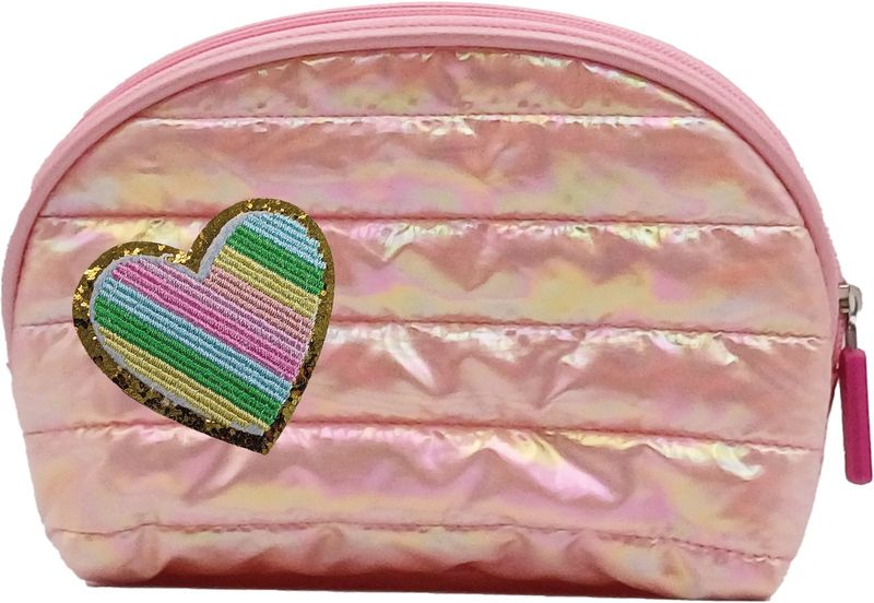 Kosmetyczka Puffy różowa 8752 zdjęcie 1