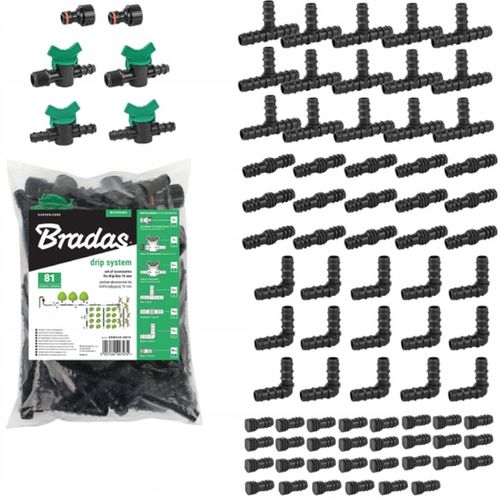 ZESTAW LINIA kroplująca Z KOMPENSACJĄ wąż ogrodu NAWODNIENIE 100M SET4 na Arena.pl