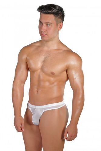 Stringi męskie Pinky Senson White Silk [MINI] S na Arena.pl