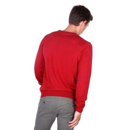 Trussardi sweter męski czerwony M na Arena.pl