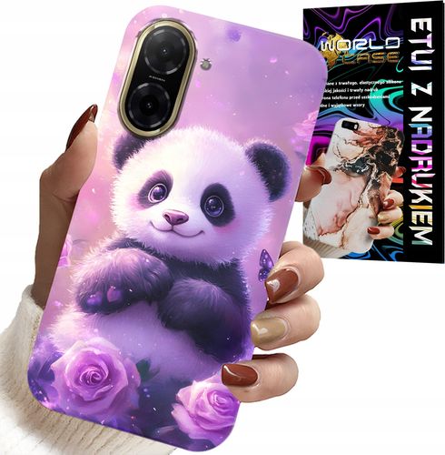 ETUI DO XIAOMI POCO X7 PRO 5G - SŁODKA PANDA WZORY DLA DZIECI + SZKŁO na Arena.pl