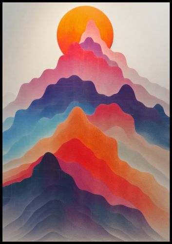 Plakat 70x100cm Gama Gór na Arena.pl
