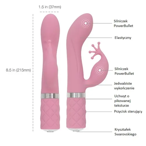 wibrator - pillow talk kinky pink na Arena.pl