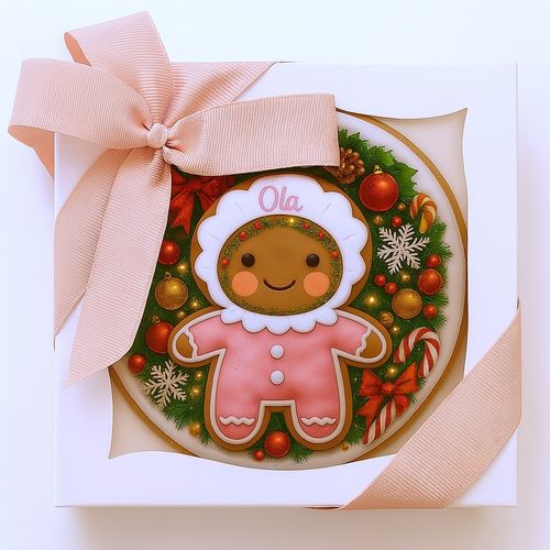 CIASTKO LUKROWANE MAMIK FAMILY OLA KOŁO ROZ.M RĘCZNIE ROBIONE na Arena.pl