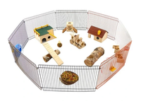 KERBL kojec klatka wybieg dla chomika myszy gryzoni 8 elementów składany