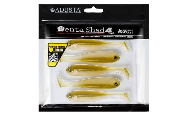 ADUSTA PENTA SHAD 112 IZASA 4 '' / 10 cm /kpl5 zdjęcie 2