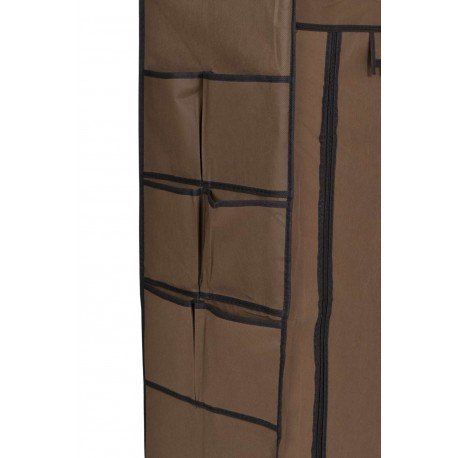 Szafka tekstylna na buty Mona ciemny brąz na Arena.pl