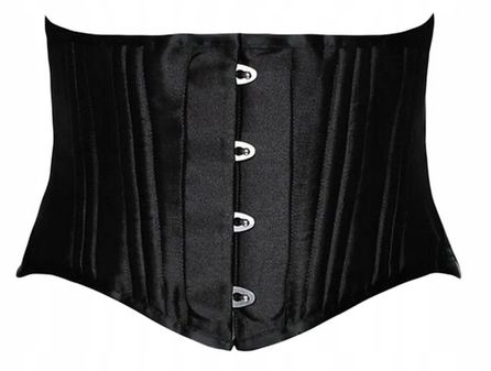 Gorset damski czarny gotycki 5XL zdjęcie 1