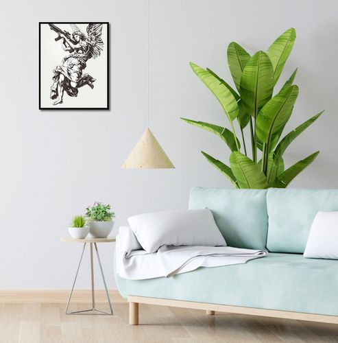 Plakat 40x50cm Anioł Wojny na Arena.pl