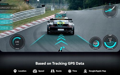 KAMERA SAMOCHODOWA DDPAI WIDEOREJESTRATOR 2K 1600P PRZÓD TYŁ WIFI APLIKACJA na Arena.pl
