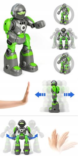 ROBOT INTERAKTYWNY ZDALNIE STEROWANY GESTEM PILOTEM RC PROGRAMOWANY PREZENT na Arena.pl