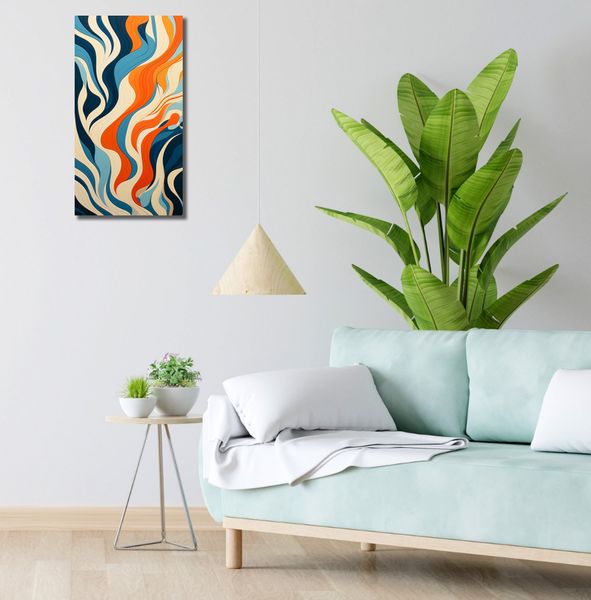 Obraz 30x60cm Oceaniczne Fale zdjęcie 2