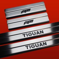 Listwa progowa VOLKSWAGEN TIGUAN MK1 TIGUAN RLINE Stal nierdzewna 304 mat