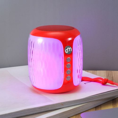 GŁOŚNIK BLUETOOTH BEZPRZEWODOWY LAMPKA LED KOLORY na Arena.pl