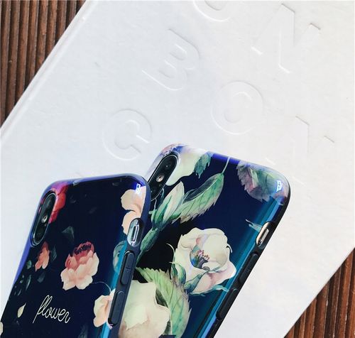 ETUI Case AURORA IPHONE X Blu-Ray Kwiaty na Arena.pl