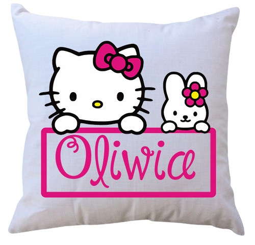 Poduszka Hello Kitty z imieniem na Arena.pl