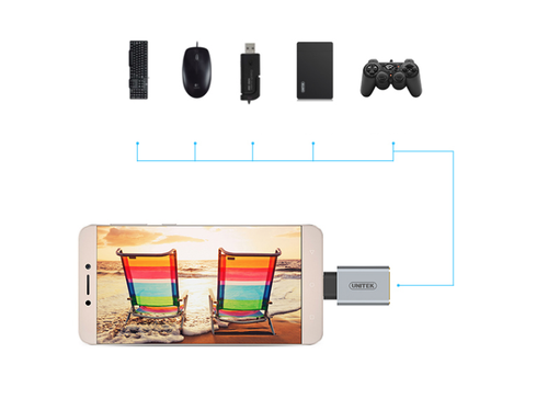 MACBOOK 12 13 15 PRO | ADAPTER USB-C UNITEK na Arena.pl