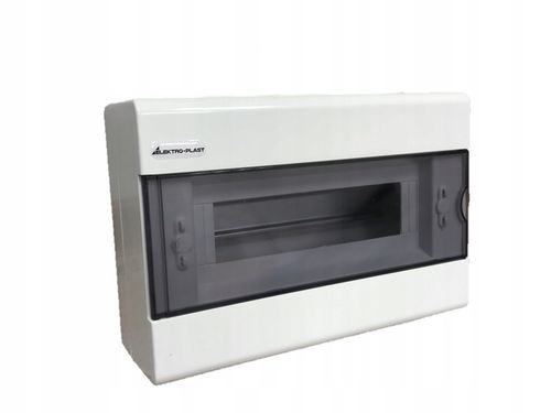 ROZDZIELNICA MODUŁOWA NATYNKOWA 1x12 N+PE IP40 Z KLAPKĄ na Arena.pl