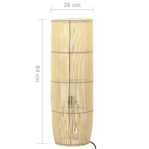 Lampa podłogowa wiklina 84cm E27 VidaXL na Arena.pl