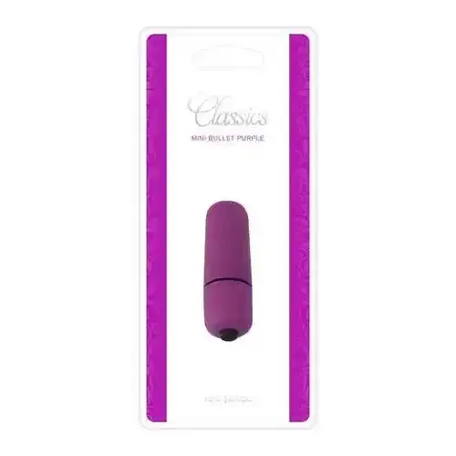 Wibrator-MINI VIBRATORE BULLET CLASSICS PURPLE zdjęcie 1