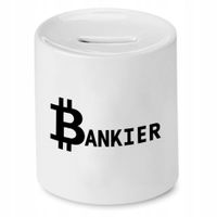 Dla Bankiera Prezent Skarbonka Bankier Z Nadrukiem Ze Zdjęciem