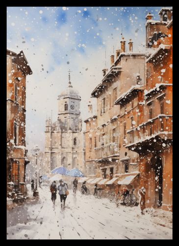 Plakat 25x35cm Urok Starych Miast na Arena.pl