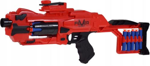 BEZPIECZNA WYRZUTNIA MANUALY KARABIN NA MIĘKKIE STRZAŁKI ZABAWKA DLA DZIECI na Arena.pl