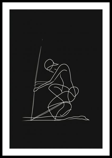 Plakat 40x60cm Linia zdjęcie 3