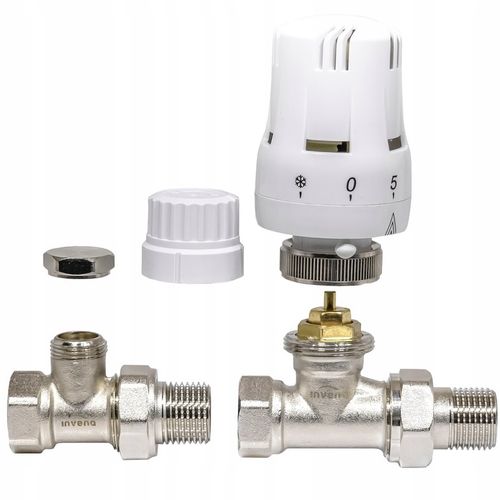 ZESTAW TERMOSTATYCZNY PROSTY Z NASTAWĄ WSTĘPNĄ ZAWÓR ZASILAJĄCY na Arena.pl