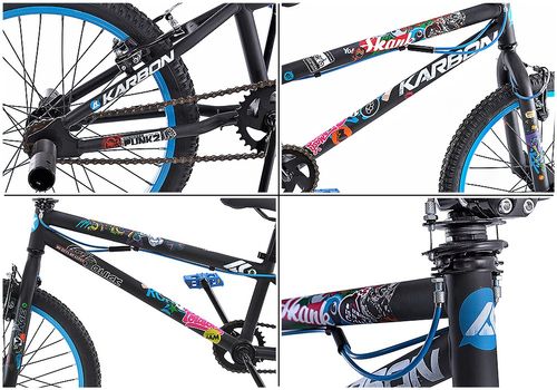 Rower 20 KARBON BMX 10 czarny na Arena.pl