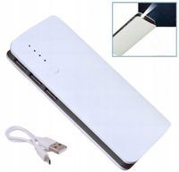 MEGA POWERBANK 20000 mAh +KABEL 3x USB LATARKA EXTRA POJEMNY PREMIUM