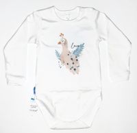 BODY DŁUGI RĘKAW! Śliczne nadruki! Rozm. 98