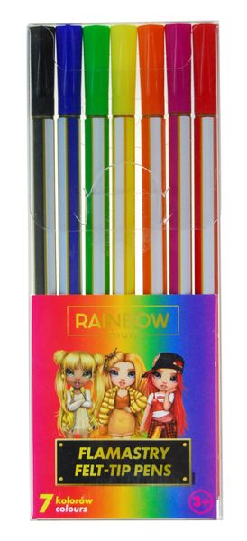 flamastry 7 kolorów rainbow high astra zdjęcie 1