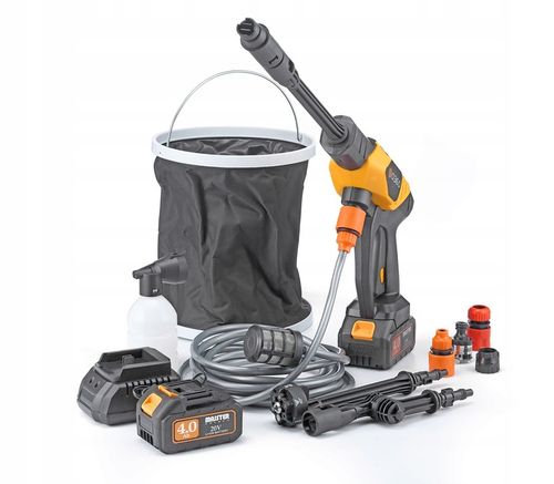 MYJKA CIŚNIENIOWA 60 Bar akumulatorowa elektryczna 2xAKU MP0360 Opryskiwacz na Arena.pl