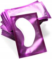 100szt PŁATKI POD OCZY DO PRZEDŁUŻANIA RZĘS FIOLET