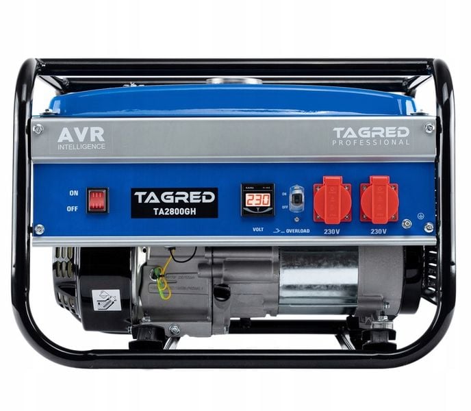 AGREGAT PRĄDOTWÓRCZY PRĄDU TAGRED 2800W AVR LCD zdjęcie 6