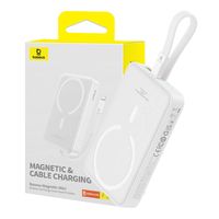 Powerbank Magnetyczny Baseus 10000mAh 20W MagSafe DO iPhone Biały