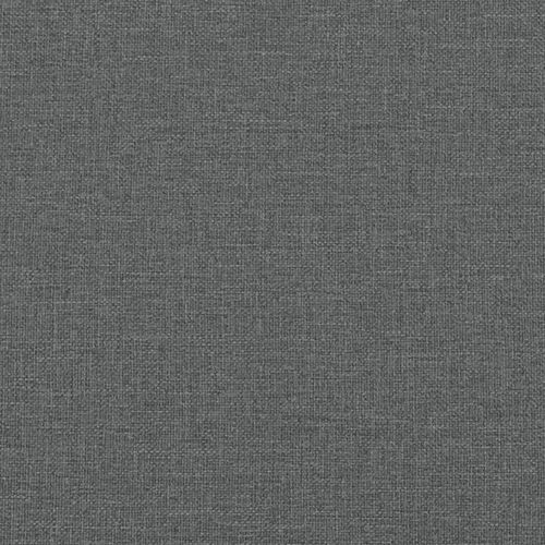 Sofa rozsuwana z szufladami, ciemnoszara, 80x200 cm, tkanina na Arena.pl