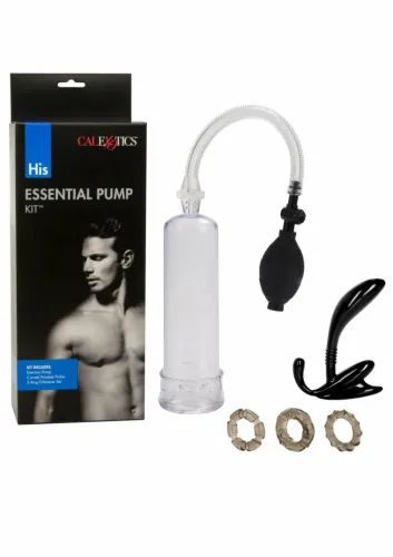 calexotics his essential pump kit - zestaw do treningu intymnego 4w1 na Arena.pl