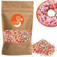 Posypka cukrowa pałeczki kolorowe do lodów i deserów 50g